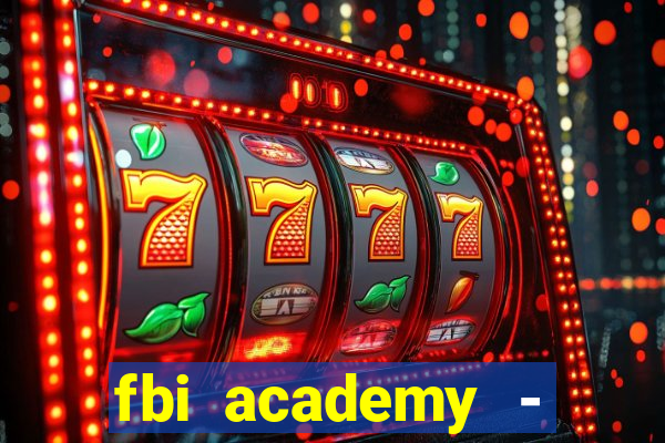 fbi academy - tragaperras bar