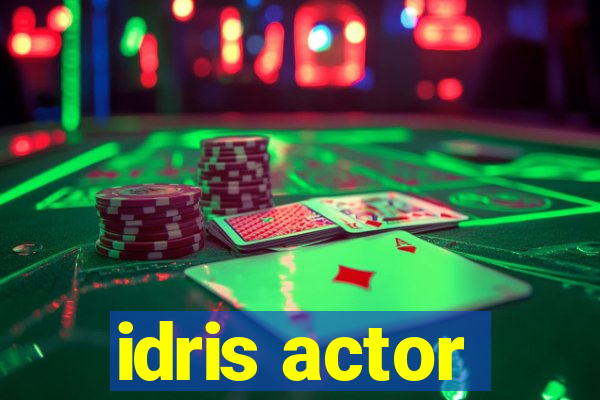 idris actor