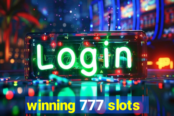 winning 777 slots