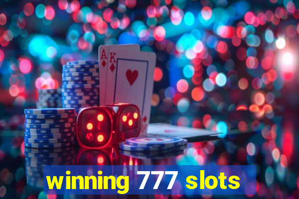 winning 777 slots