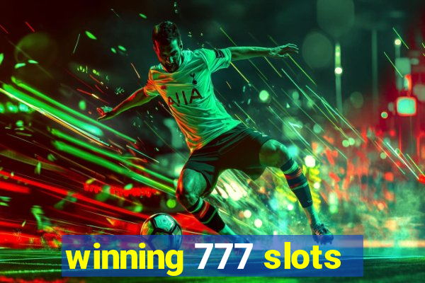 winning 777 slots