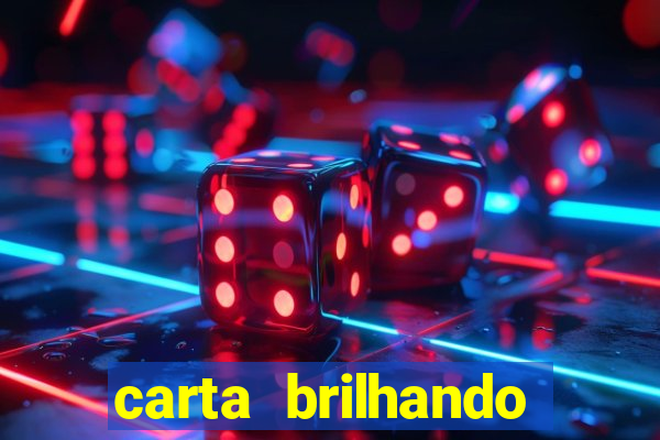 carta brilhando fortune tiger