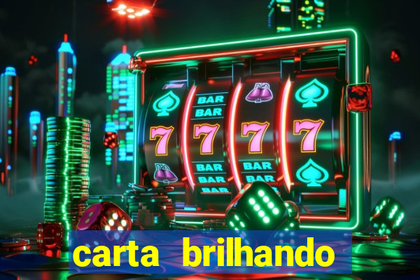 carta brilhando fortune tiger