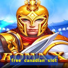 free canadian slot machine games