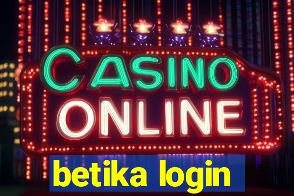 betika login