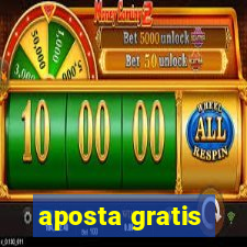 aposta gratis