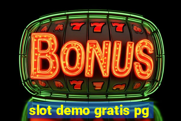 slot demo gratis pg