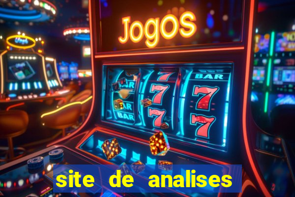 site de analises de jogos de futebol