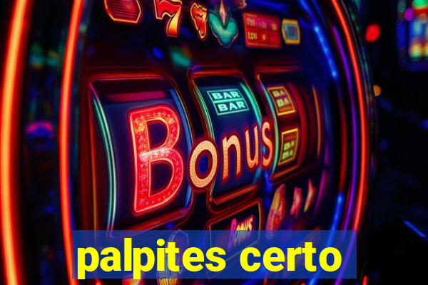 palpites certo