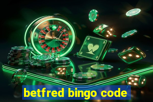 betfred bingo code