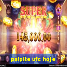 palpite ufc hoje