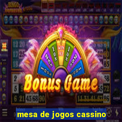 mesa de jogos cassino