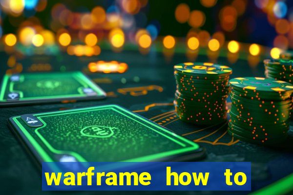 warframe how to unlock arcane slot