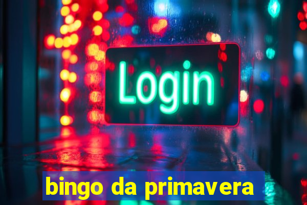 bingo da primavera