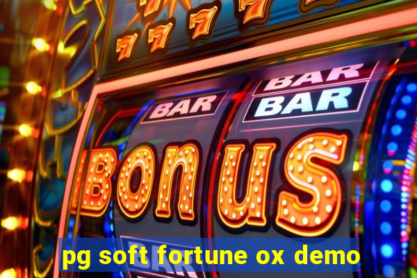 pg soft fortune ox demo