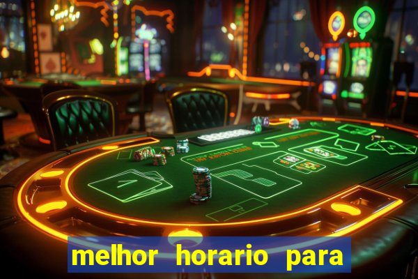 melhor horario para jogar o fortune rabbit