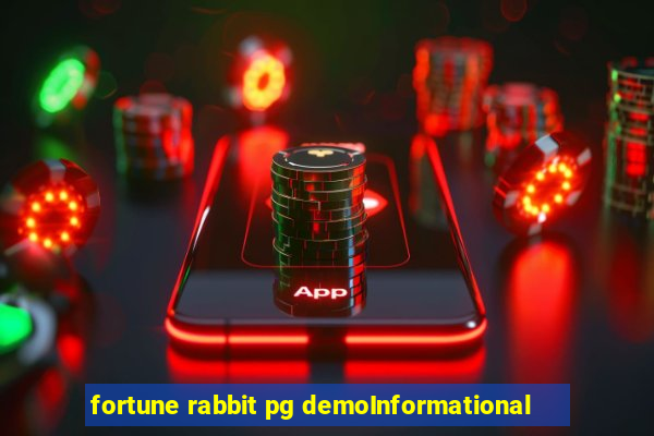 fortune rabbit pg demoInformational