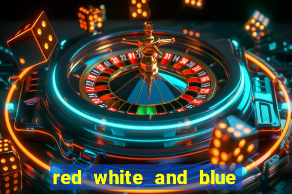 red white and blue slot machine