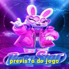 previs?o do jogo