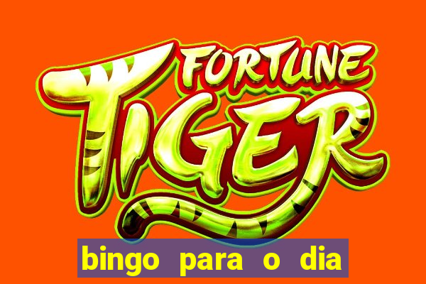 bingo para o dia da mulher