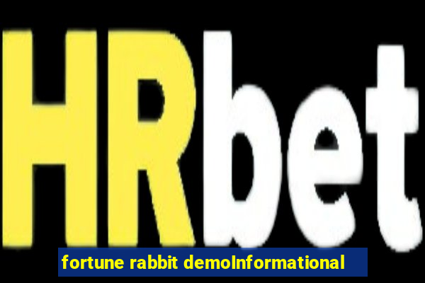 fortune rabbit demoInformational