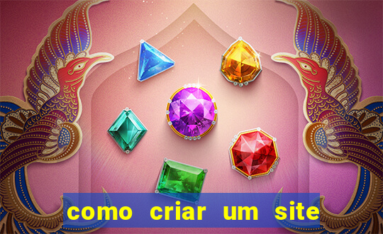 como criar um site de jogos