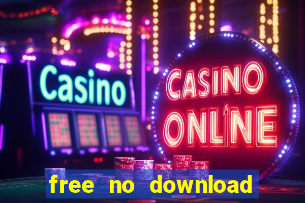 free no download slot machine games