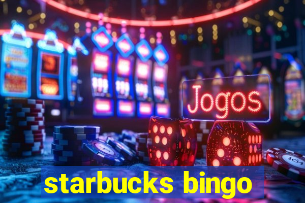 starbucks bingo