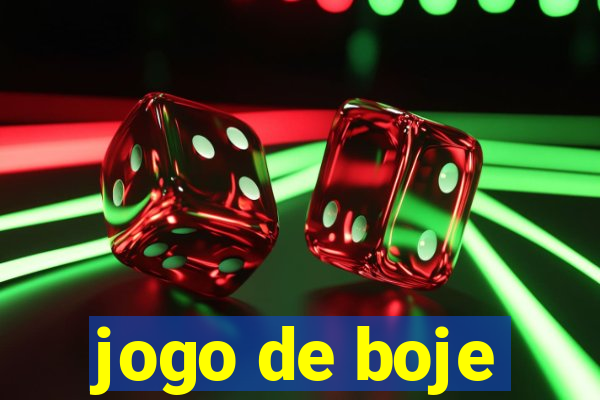 jogo de boje