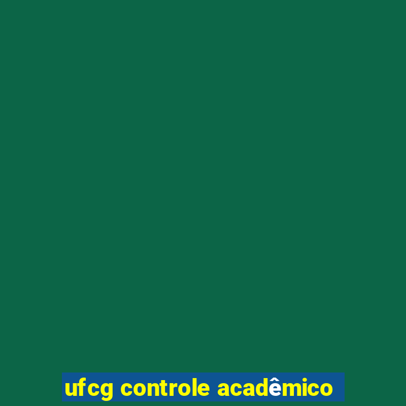 ufcg controle acadêmico