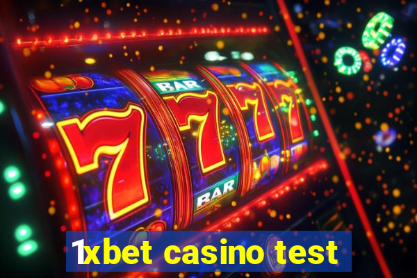 1xbet casino test