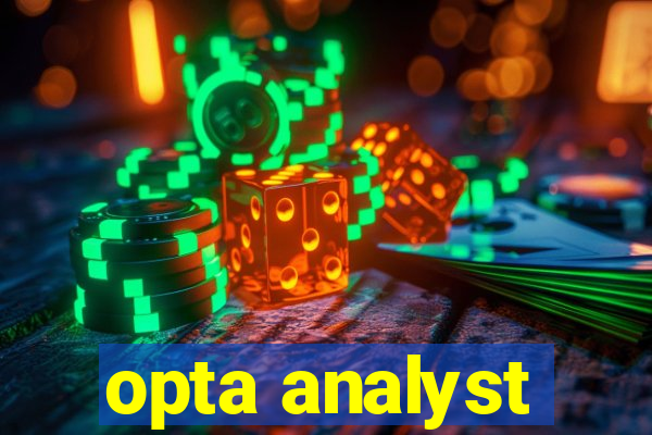 opta analyst