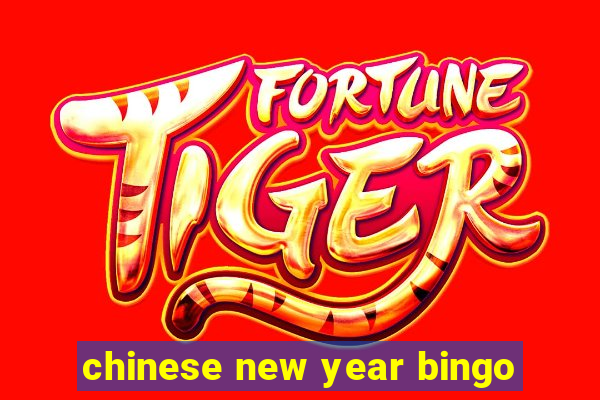 chinese new year bingo