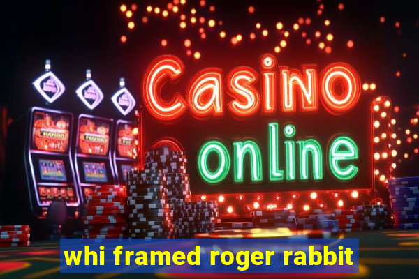 whi framed roger rabbit