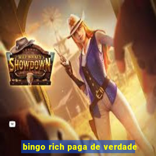 bingo rich paga de verdade