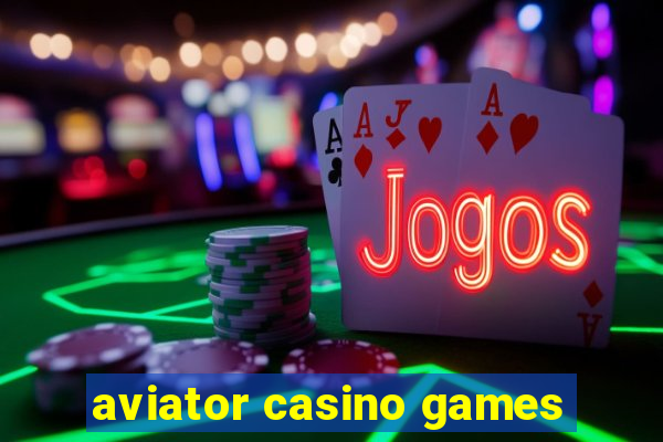 aviator casino games