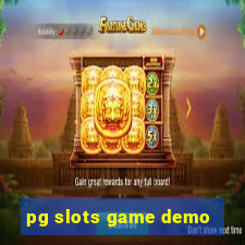 pg slots game demo