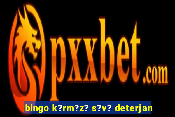 bingo k?rm?z? s?v? deterjan