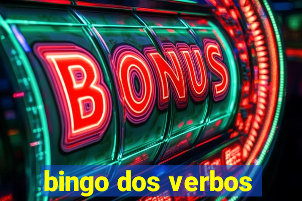 bingo dos verbos