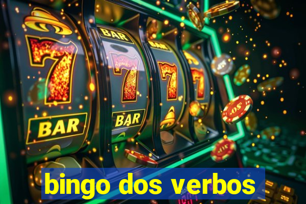 bingo dos verbos