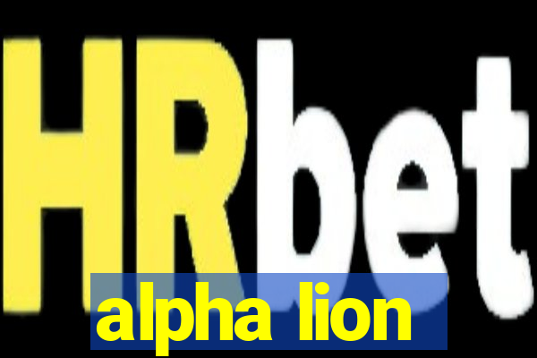 alpha lion