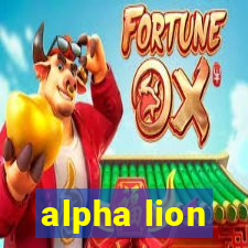 alpha lion