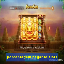 porcentagem pagante slots