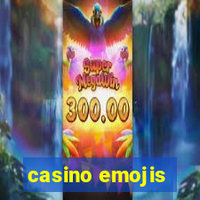 casino emojis