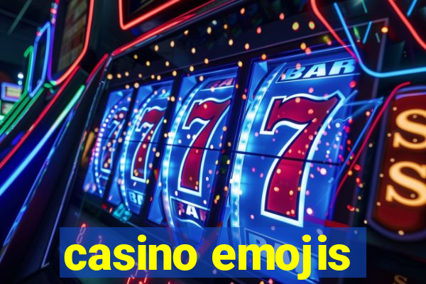 casino emojis