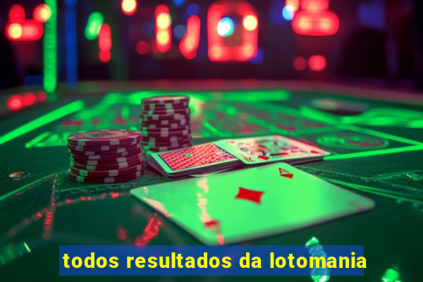 todos resultados da lotomania