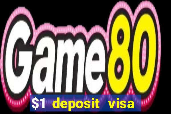 $1 deposit visa casino nz