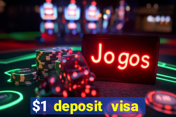 $1 deposit visa casino nz