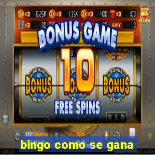 bingo como se gana