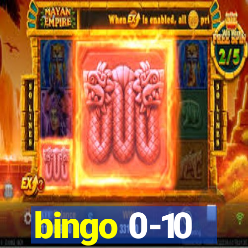 bingo 0-10